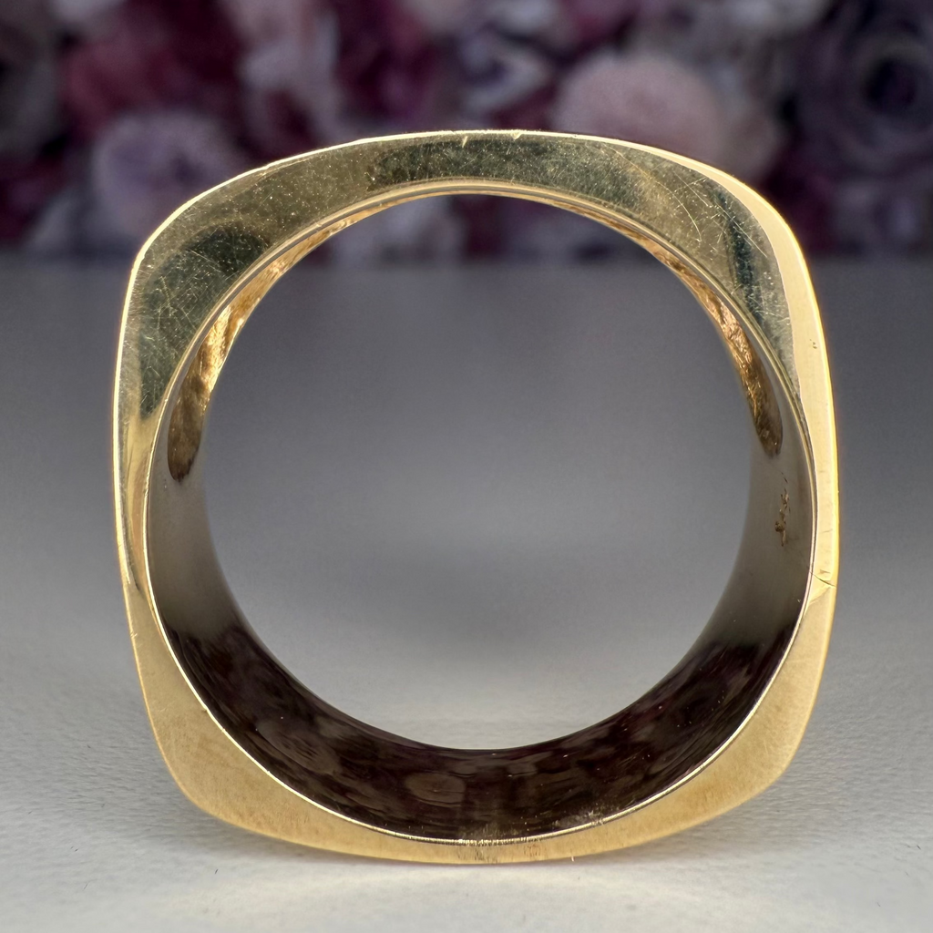 Men's Solid Gold 14K Natural Diamond Ring