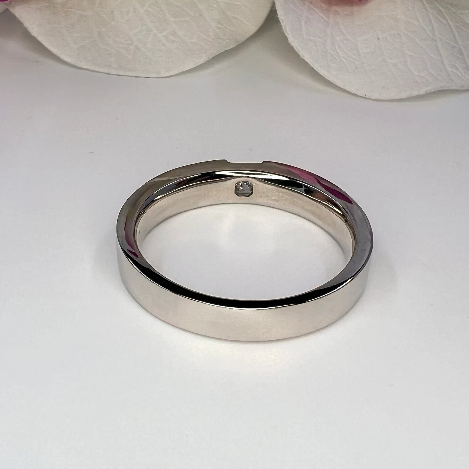 Men's Princess Cut Diamond Ring 0.76 CTW Natural Diamonds