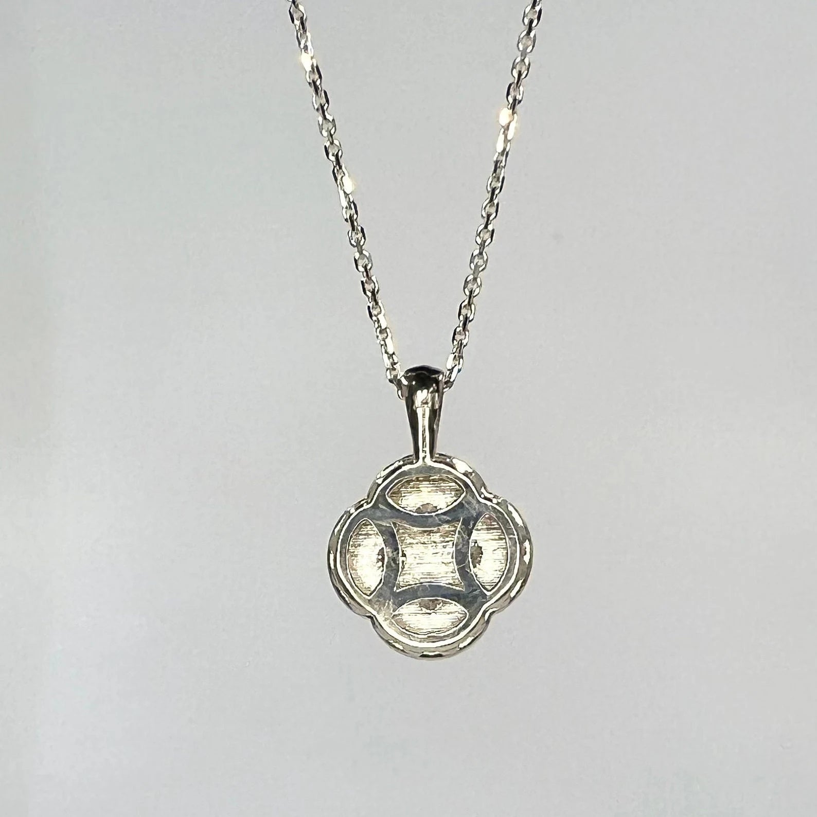 Laddies Lab Grown Diamond Pendant 0.65 CTW 14K Solid Gold