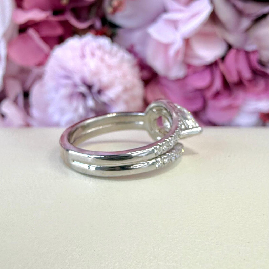 Pear Shape 2.10 CTW Lab Grown Diamaond Ladies Fashion Ring