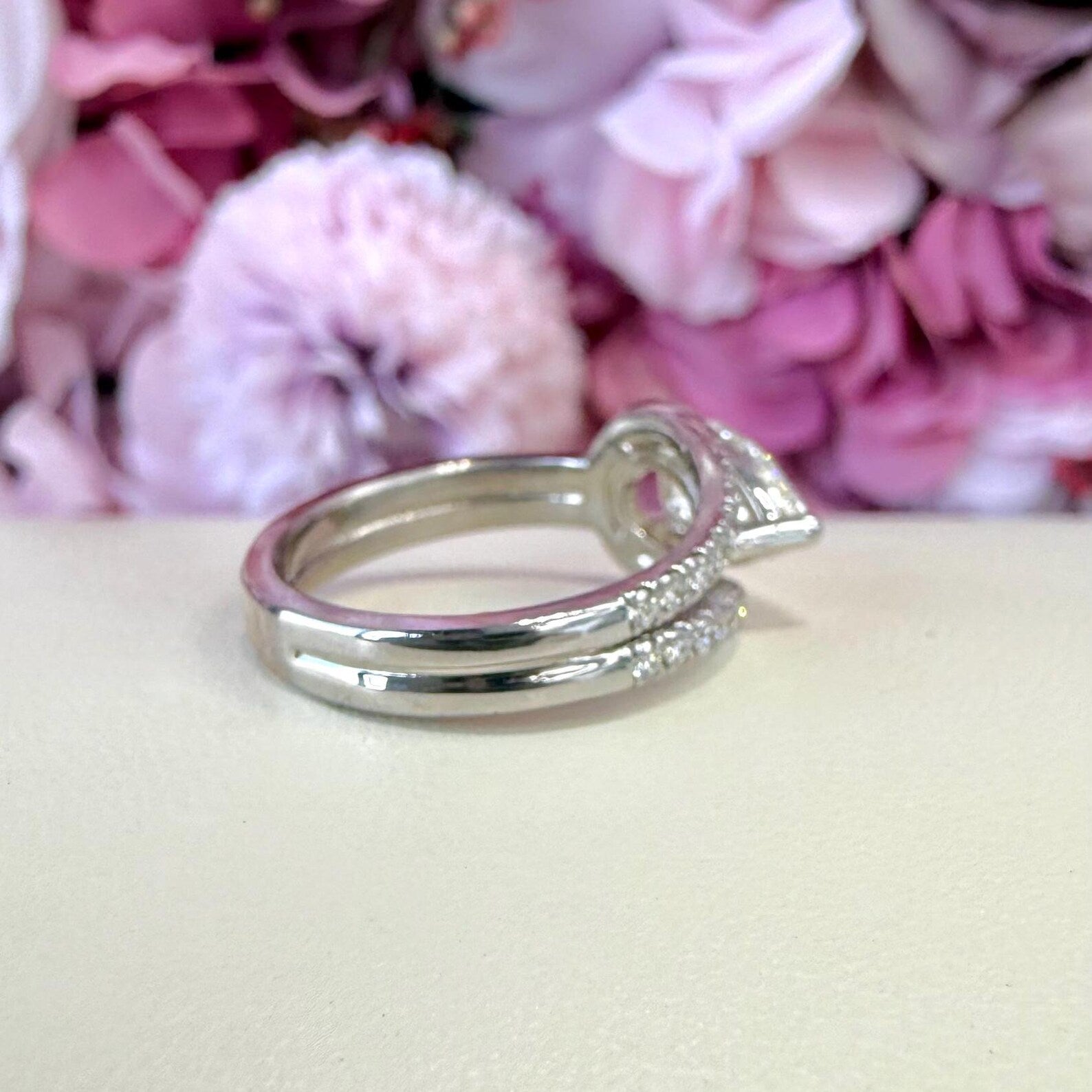 Pear Shape 2.10 CTW Lab Grown Diamaond Ladies Fashion Ring