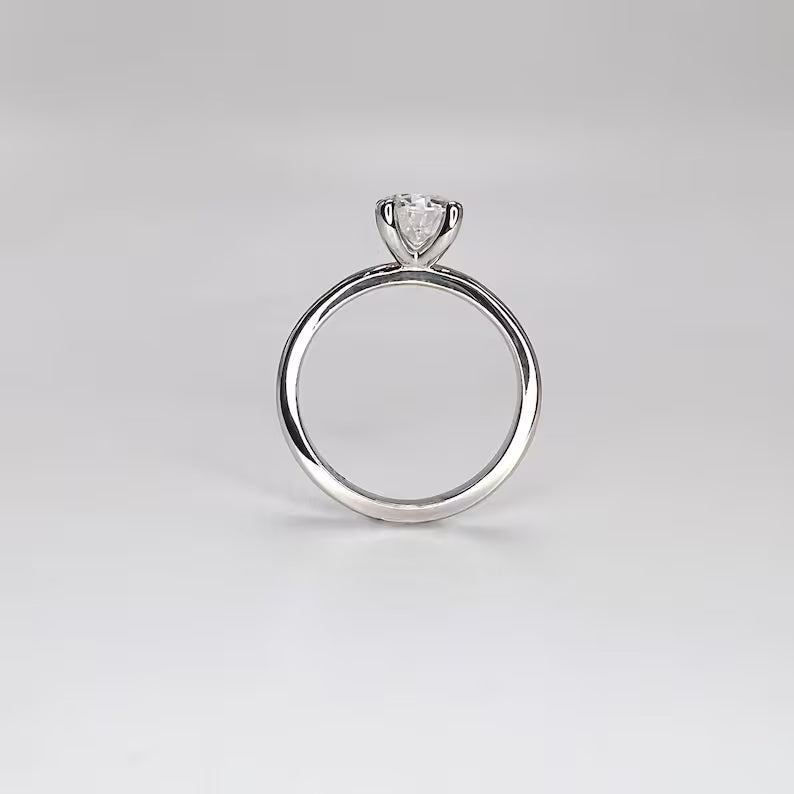 Solitaire Lab Grown Diamond 1.00 CTW, 1.50 CTW, 2.00 CTW 14K Solid Gold