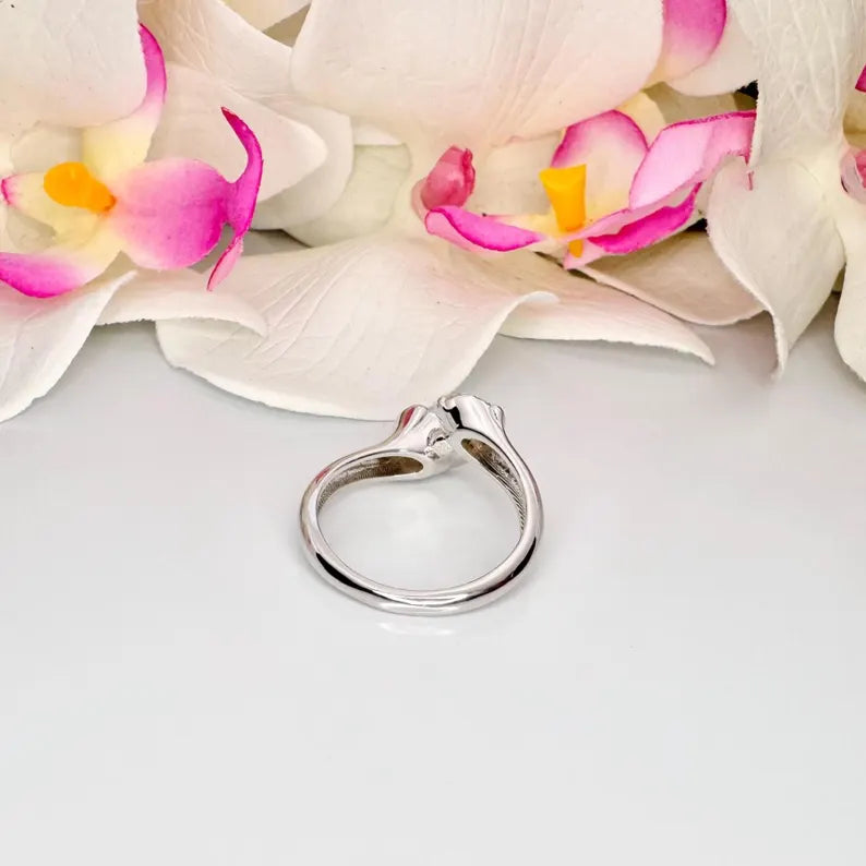 Toi Et Moi 1.50 CTW Round 2 Stone Lab Grown Diamond 14K Solid Gold