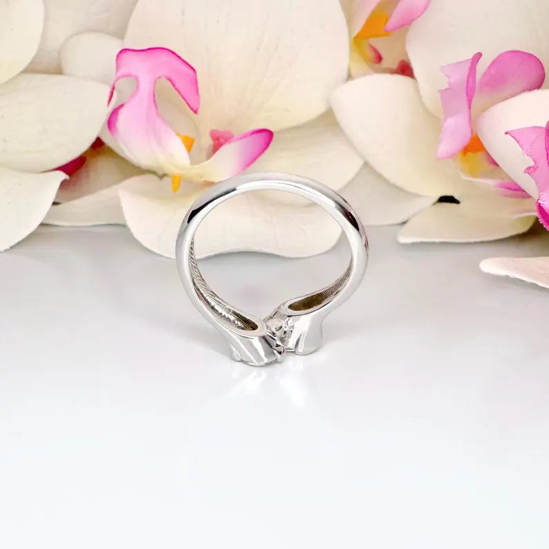 Toi Et Moi 1.50 CTW Round 2 Stone Lab Grown Diamond 14K Solid Gold