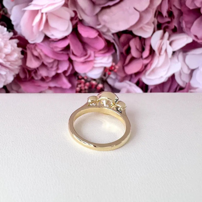 IGI Certified Lab Grown Diamond 14K Solid Gold Engagement RIng