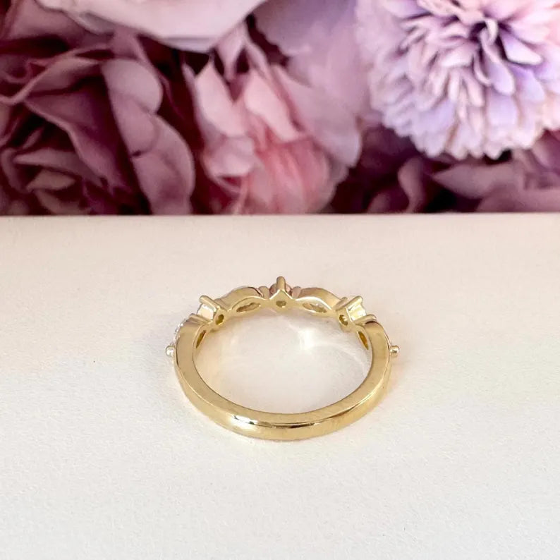 Ladies Lab Grown Diamond Stacking Band 0.68 CTW